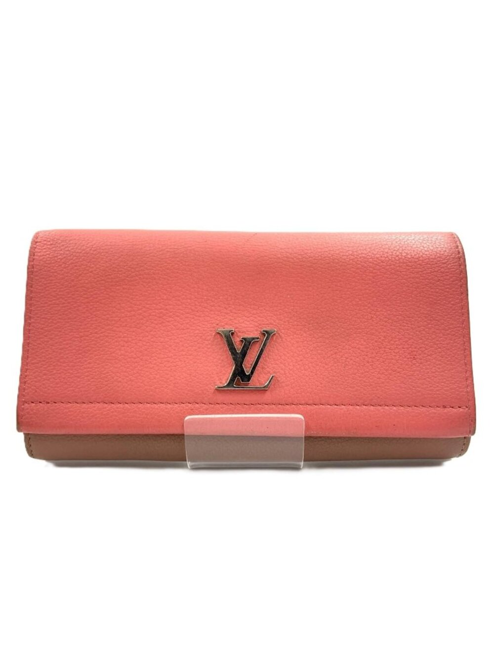 Louis Vuitton Portefeuille Lockme 2 Wallet Pink Beige